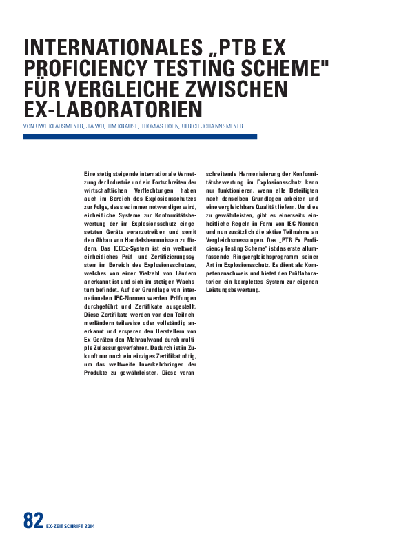 Ex-Zeitschrift 2014: Seiten 82 - 89